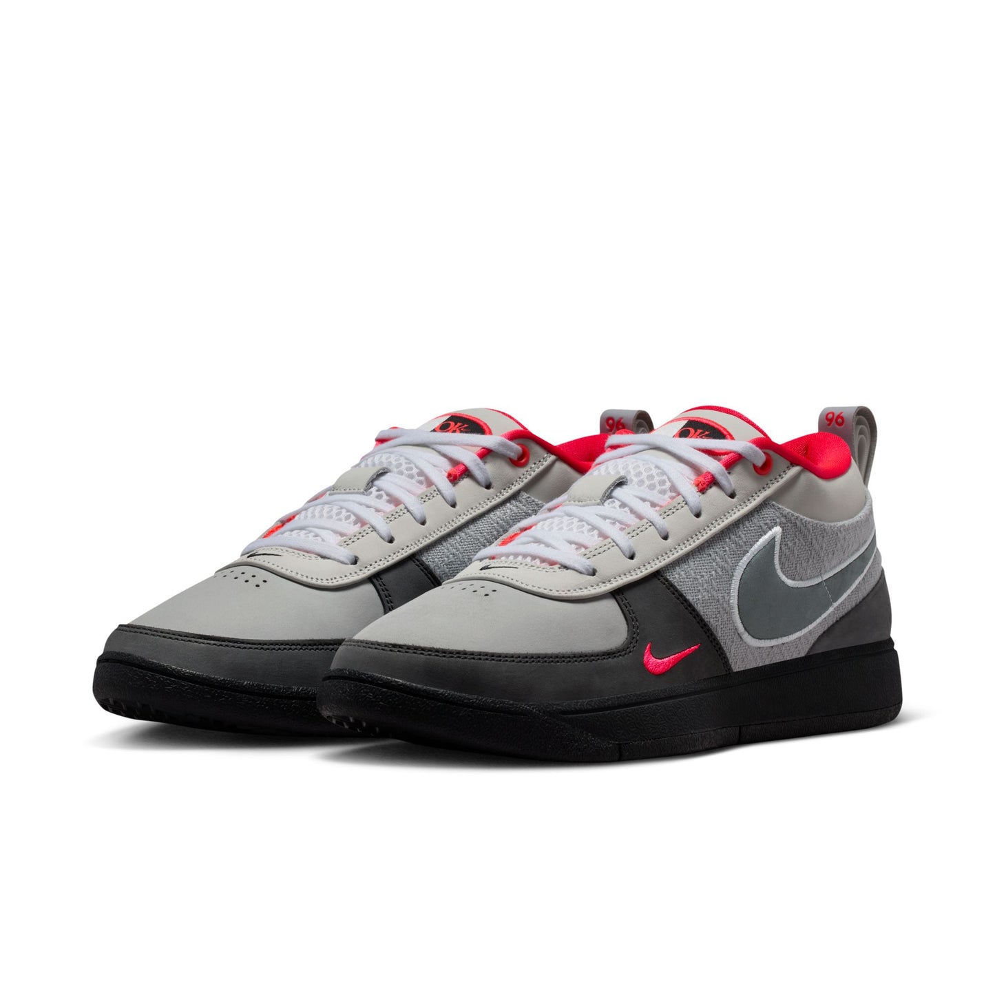 Nike Book 1 "Solar Red" Wolf Grey/cool Grey-photon Dust IR0838-001