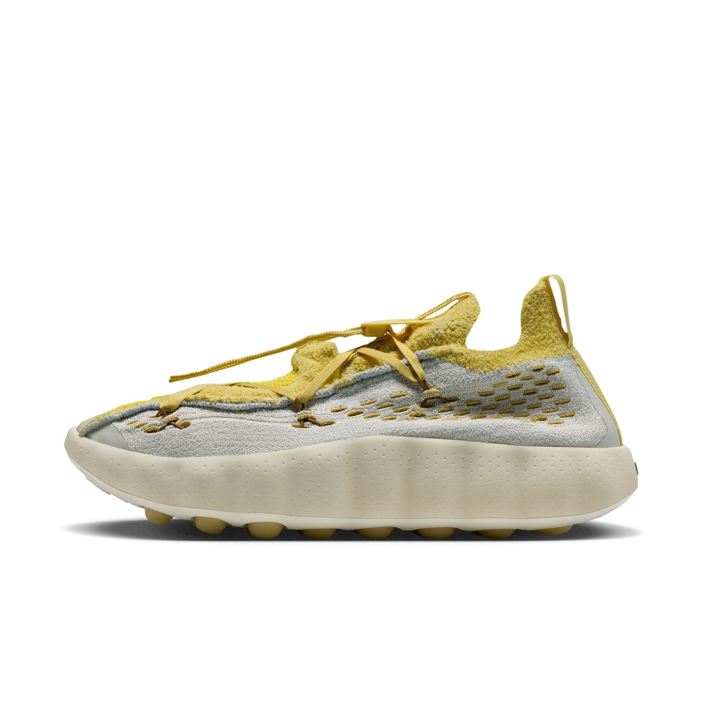 Nike Mind 002 Flyknit Men's Shoes Color: LIGHT BONE/SATURN GOLD-INFINITE GOLD Style: IR2176-003