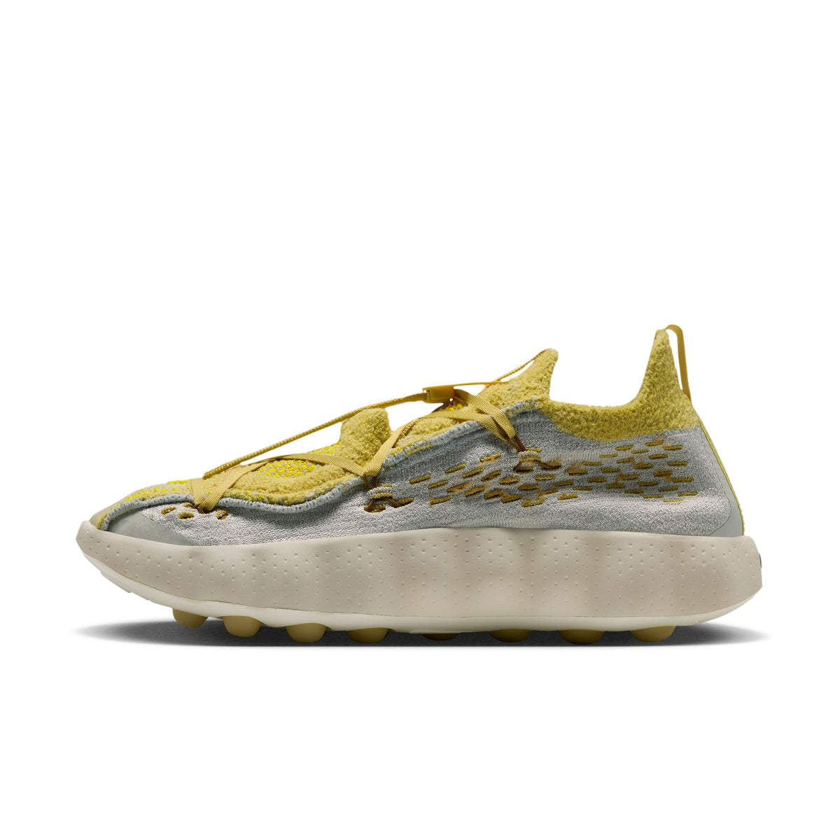 Nike Mind 002 Flyknit Men's Shoes Color: LIGHT BONE/SATURN GOLD-INFINITE GOLD Style: IR2176-003