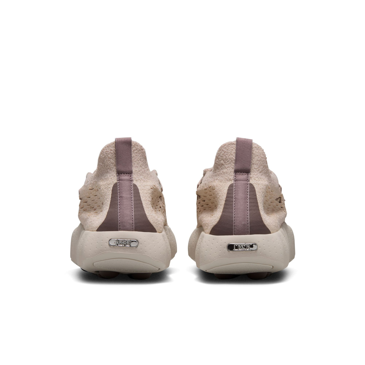 Nike Mind 002 Flyknit Men's Shoes Color: SANDDRIFT/FOSSIL ROSE-PLUM ECLIPSE Style: IR2176-101