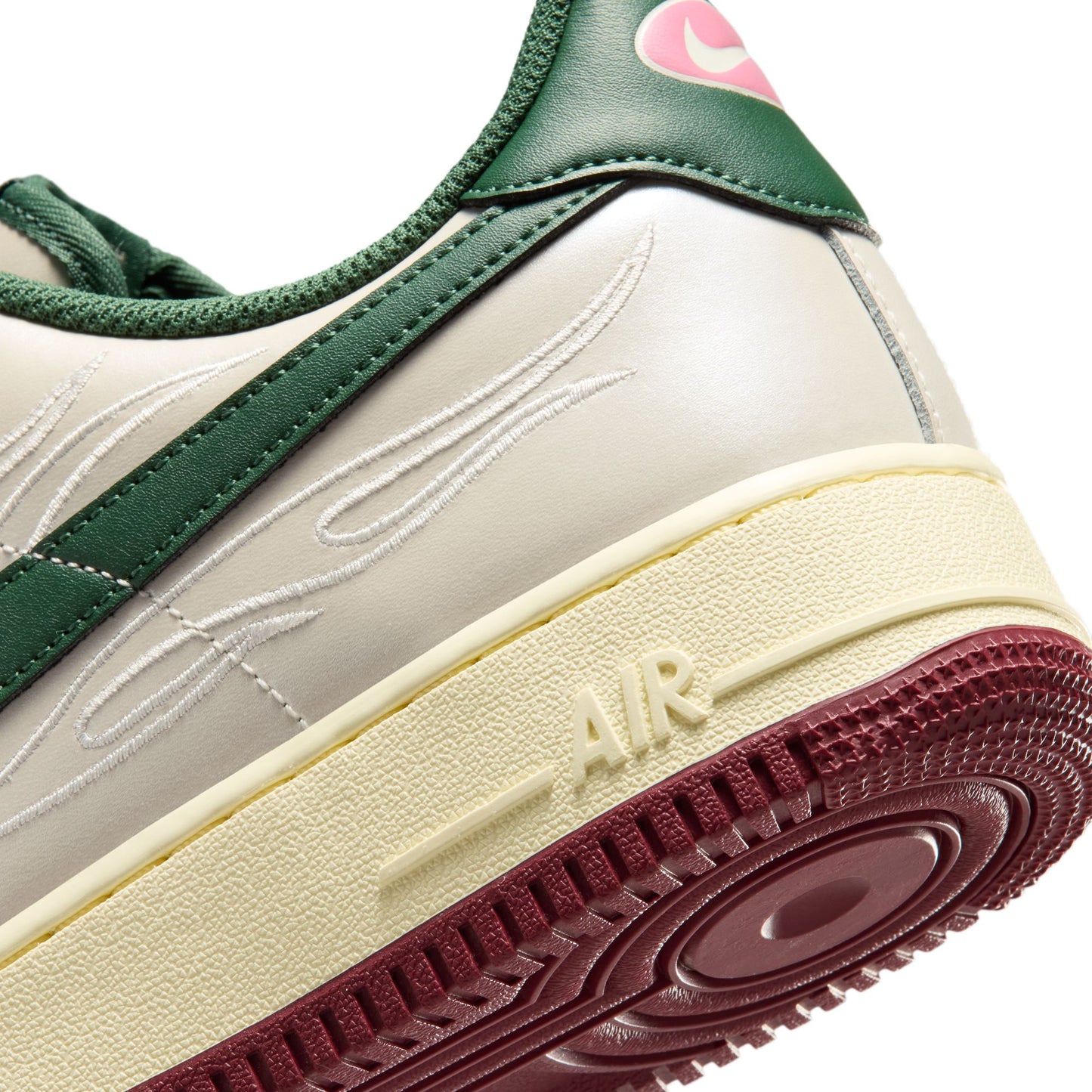 Nike Air Force 1 '07 LV8 Color: PHANTOM/FIR-ALABASTER-TEAM RED Style: IR5896-030