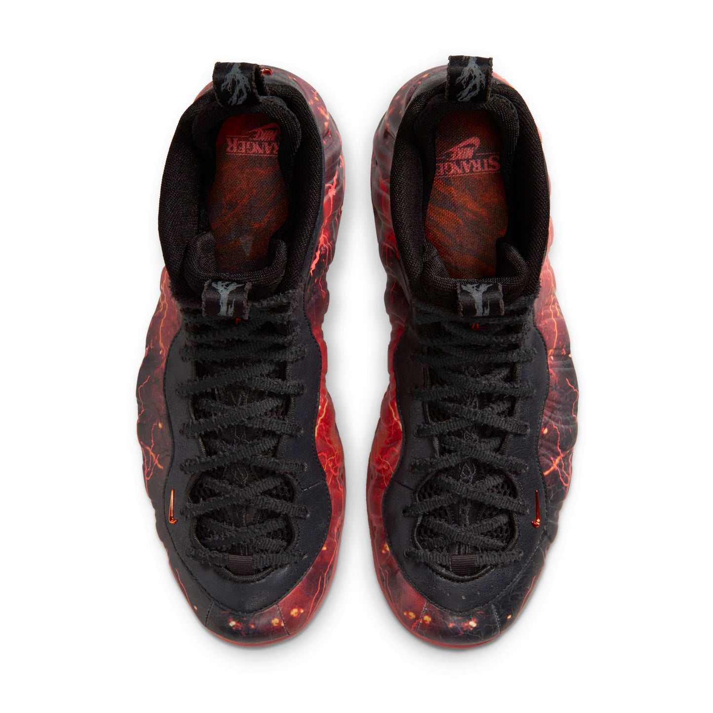 Nike Air Foamposite One x Stranger Things Men's Shoes Color: Black/bright Crimson-off Noir Style: IR7336-001