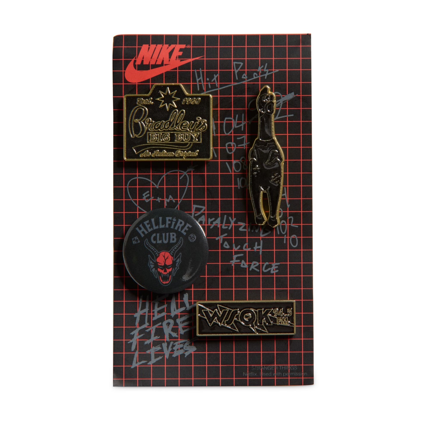 Nike Air Foamposite One x Stranger Things Men's Shoes Color: Black/bright Crimson-off Noir Style: IR7336-001