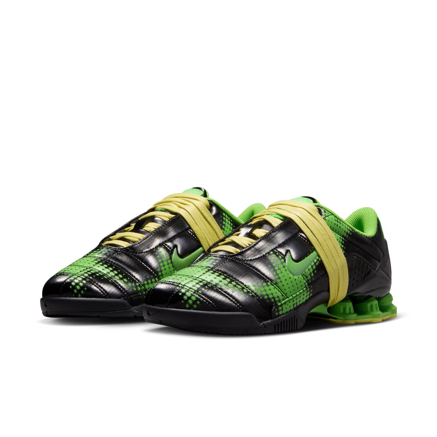 Nike Total90 Shox Magia Women's Shoes Color: Black/Yellow Diamond/Black/Spinach Green Style: IR8176-002