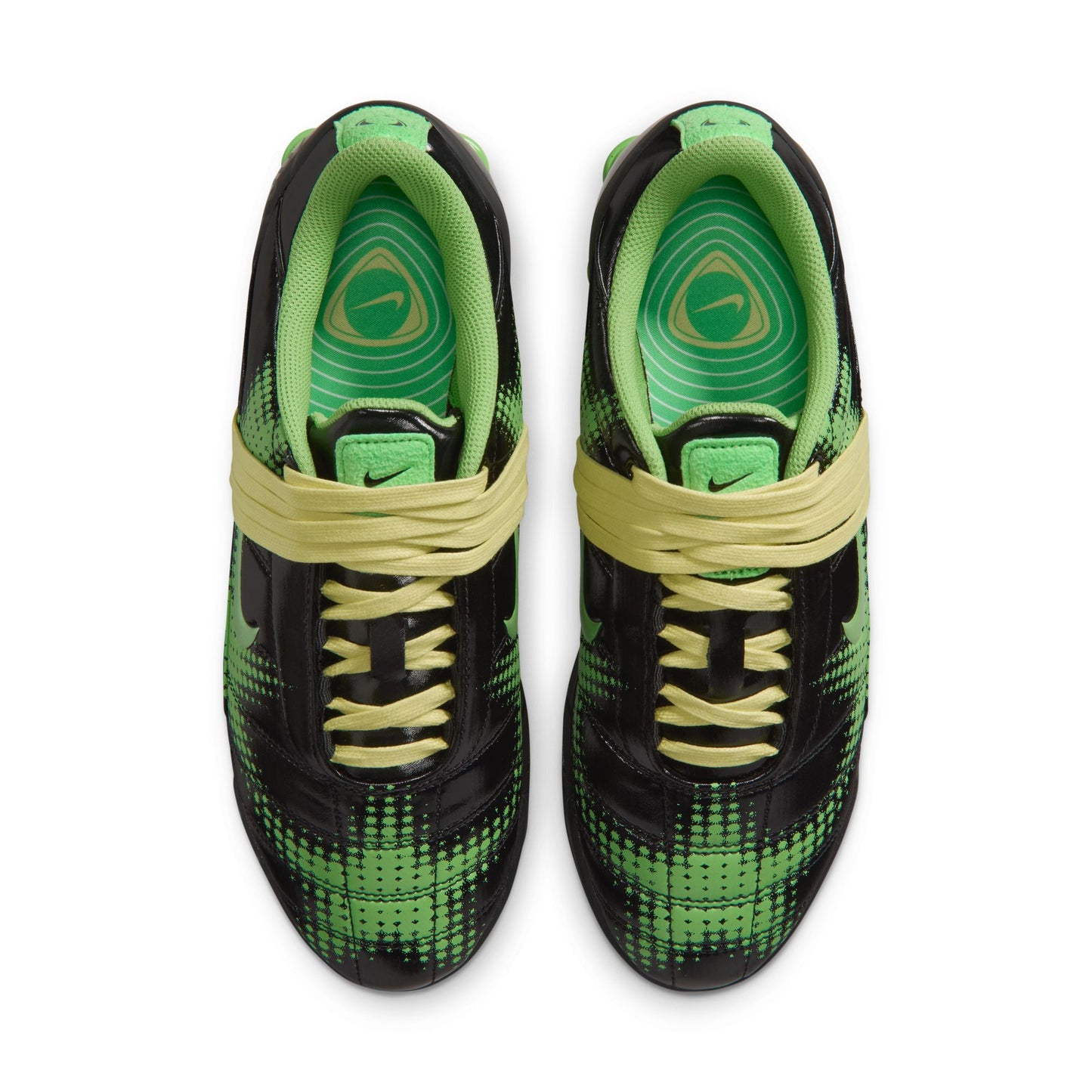 Nike Total90 Shox Magia Women's Shoes Color: Black/Yellow Diamond/Black/Spinach Green Style: IR8176-002