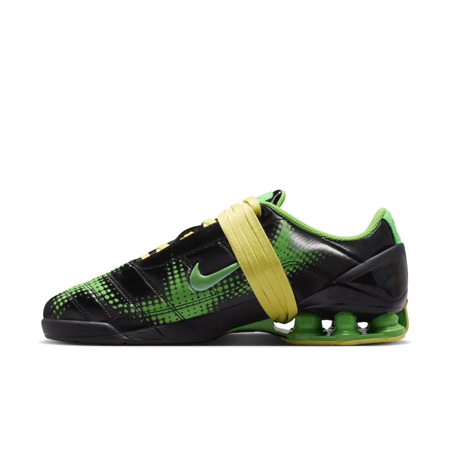 Nike Total90 Shox Magia Women's Shoes Color: Black/Yellow Diamond/Black/Spinach Green Style: IR8176-002