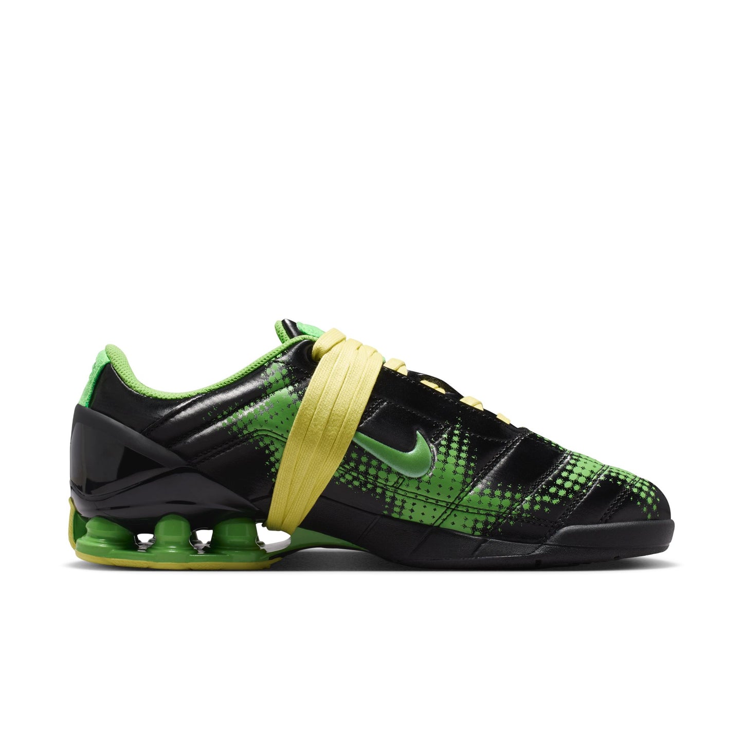 Nike Total90 Shox Magia Women's Shoes Color: Black/Yellow Diamond/Black/Spinach Green Style: IR8176-002