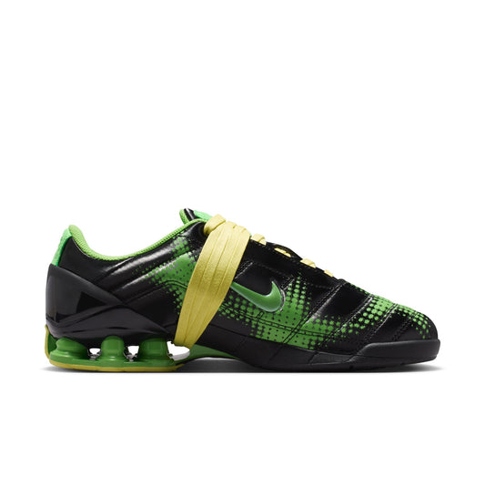 Nike Total90 Shox Magia Women's Shoes Color: Black/Yellow Diamond/Black/Spinach Green Style: IR8176-002