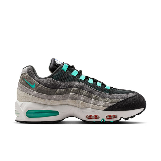 Nike Air Max 95 Big Bubble Premium Men's Shoes Color: Hyper Turq/volt-solar Red Style: IU2636-300