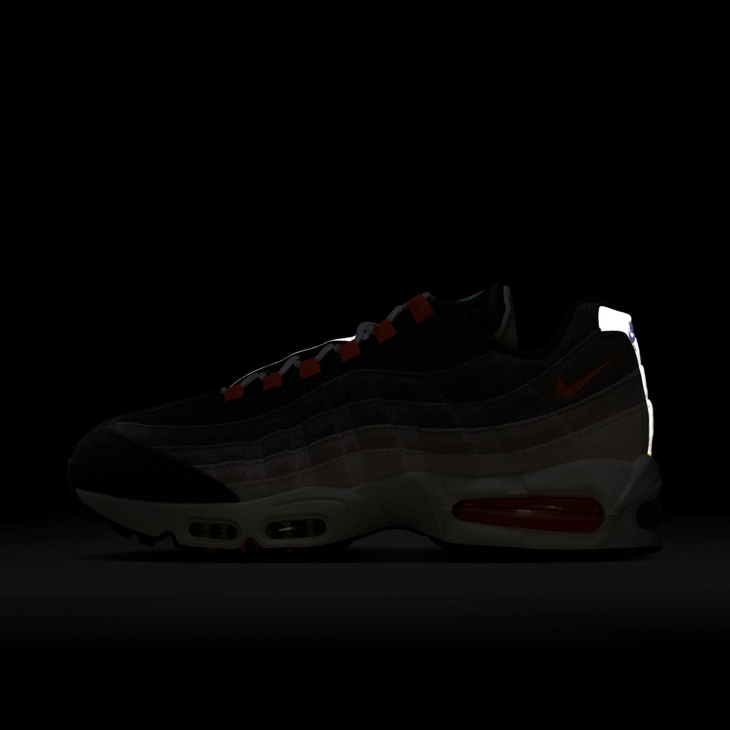 Nike Air Max 95 Big Bubble Premium Men's Shoes Color: Hyper Turq/volt-solar Red Style: IU2636-300