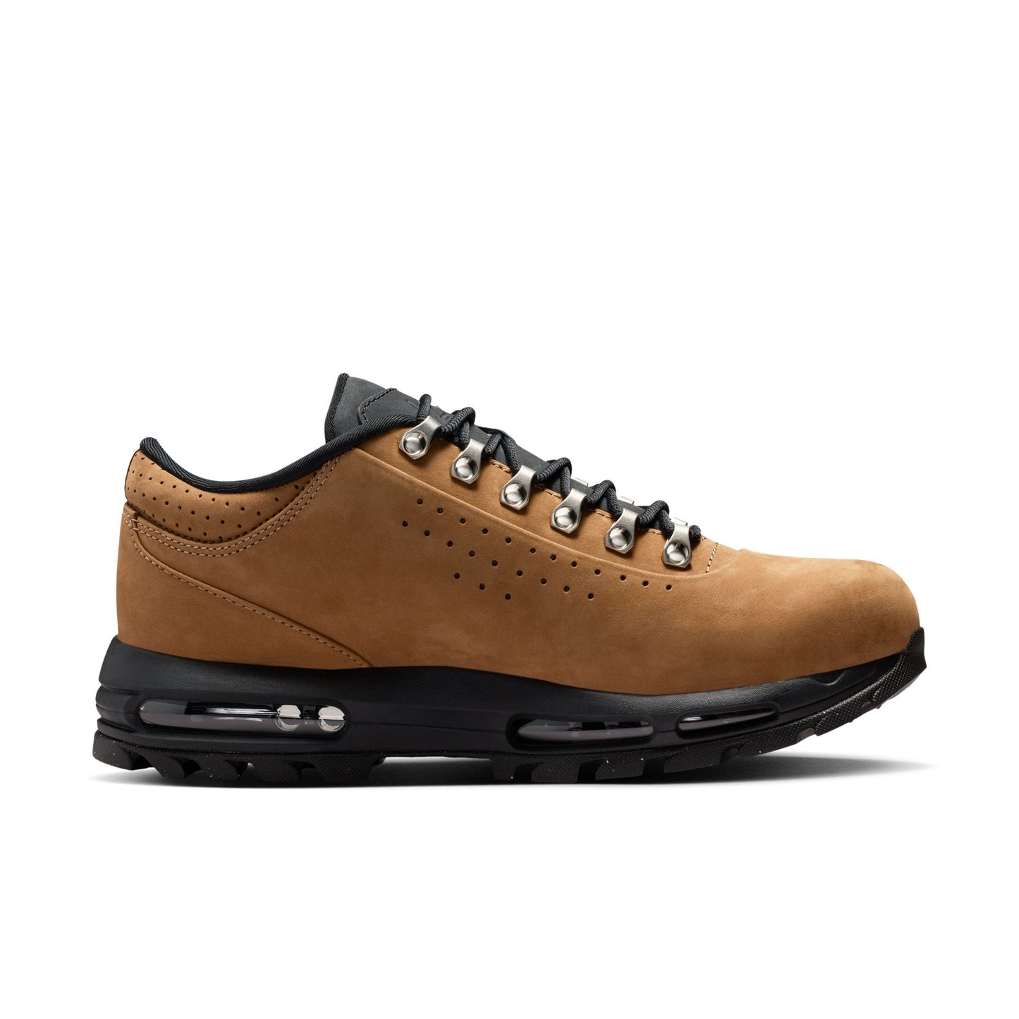 Nike Air Max Goadome Low SP Men's Boots Color: Taupe/university Red-black Style: IU5915-200