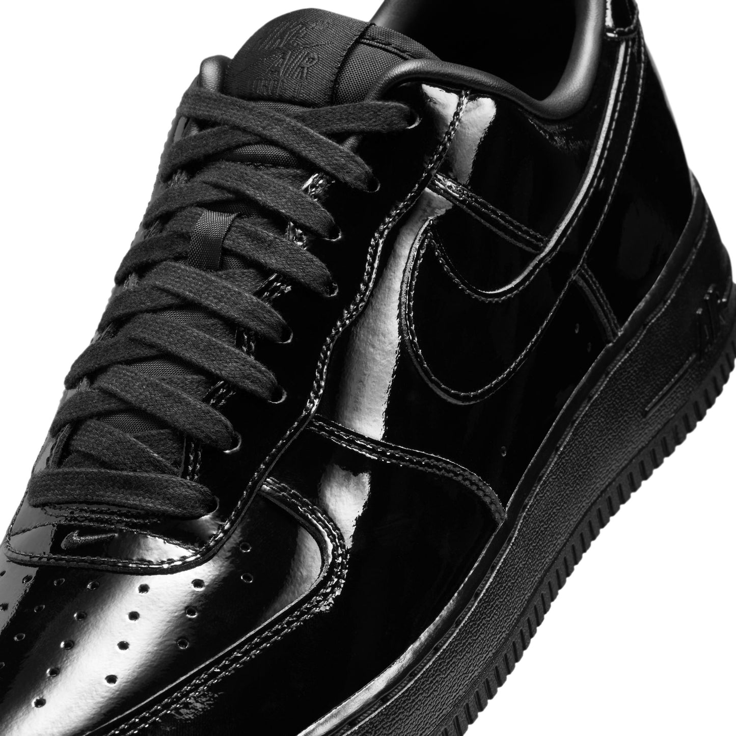Nike Air Force 1 '07 Premium "Patent Leather" Color: BLACK/BLACK-BLACK Style: IV2857-010