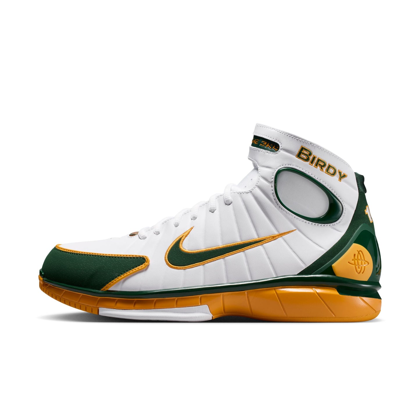 Nike Air Zoom Huarache Mens Shoes Color: White/Deep Forest/Canyon Gold Style: IW1884-100