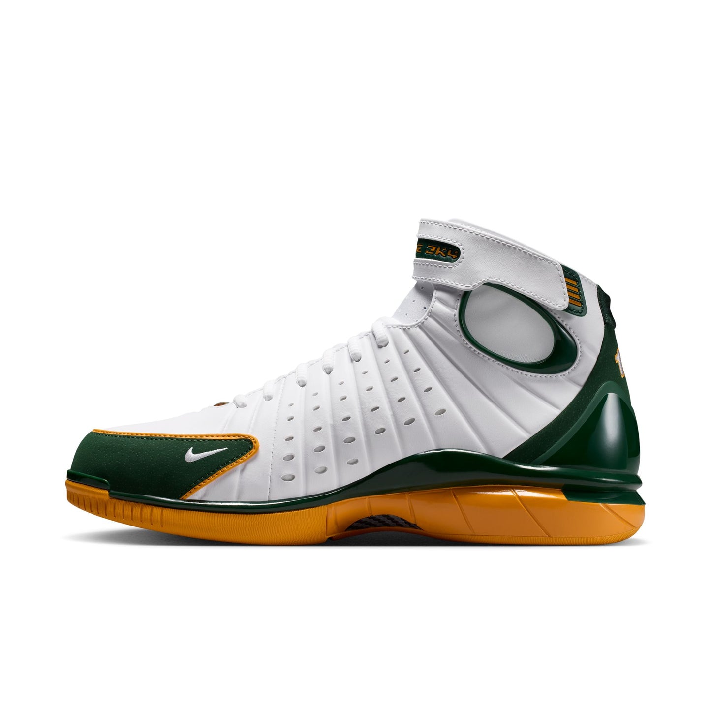 Nike Air Zoom Huarache Mens Shoes Color: White/Deep Forest/Canyon Gold Style: IW1884-100