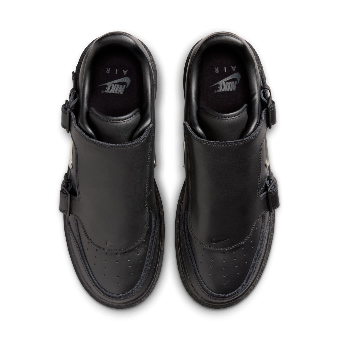 AIR FORCE 1 LUXE Mens Shoes Color: Black/Metallic Silver/Anthracite Style: JA3822-010