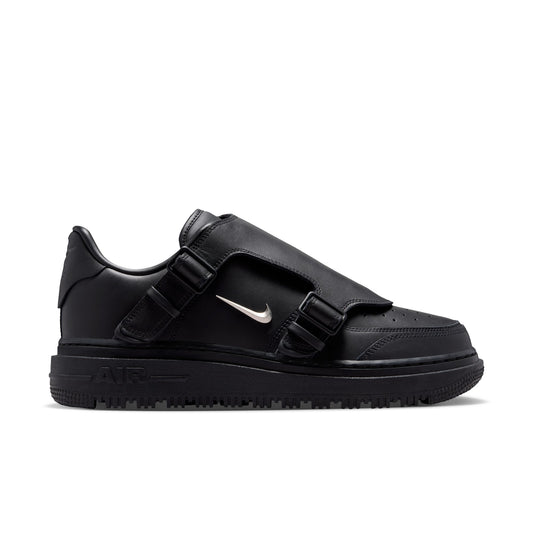AIR FORCE 1 LUXE Mens Shoes Color: Black/Metallic Silver/Anthracite Style: JA3822-010