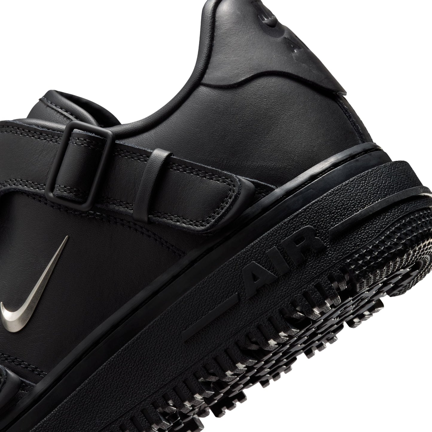 AIR FORCE 1 LUXE Mens Shoes Color: Black/Metallic Silver/Anthracite Style: JA3822-010