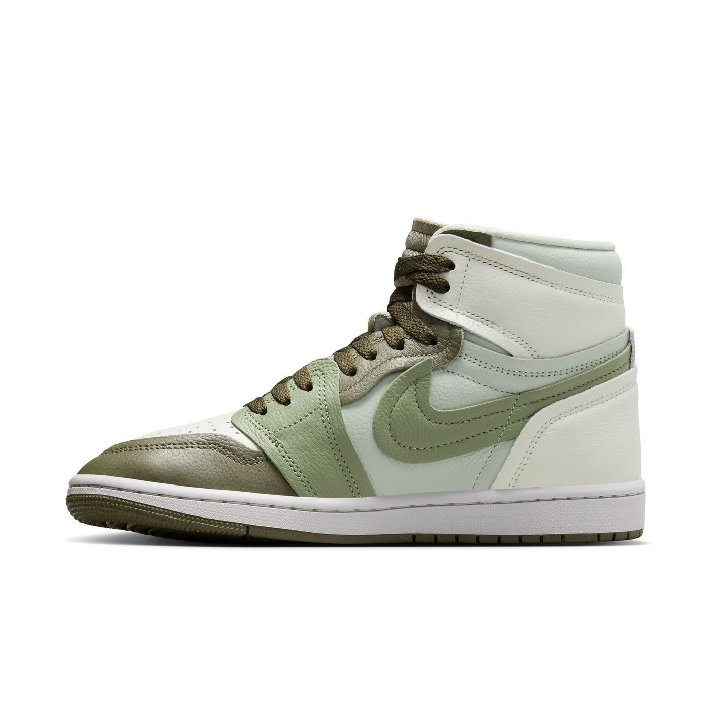 Air Jordan 1 High Method of Make Medium Olive/Oil Green-Sea Glass-Sea Foam FB9891-201