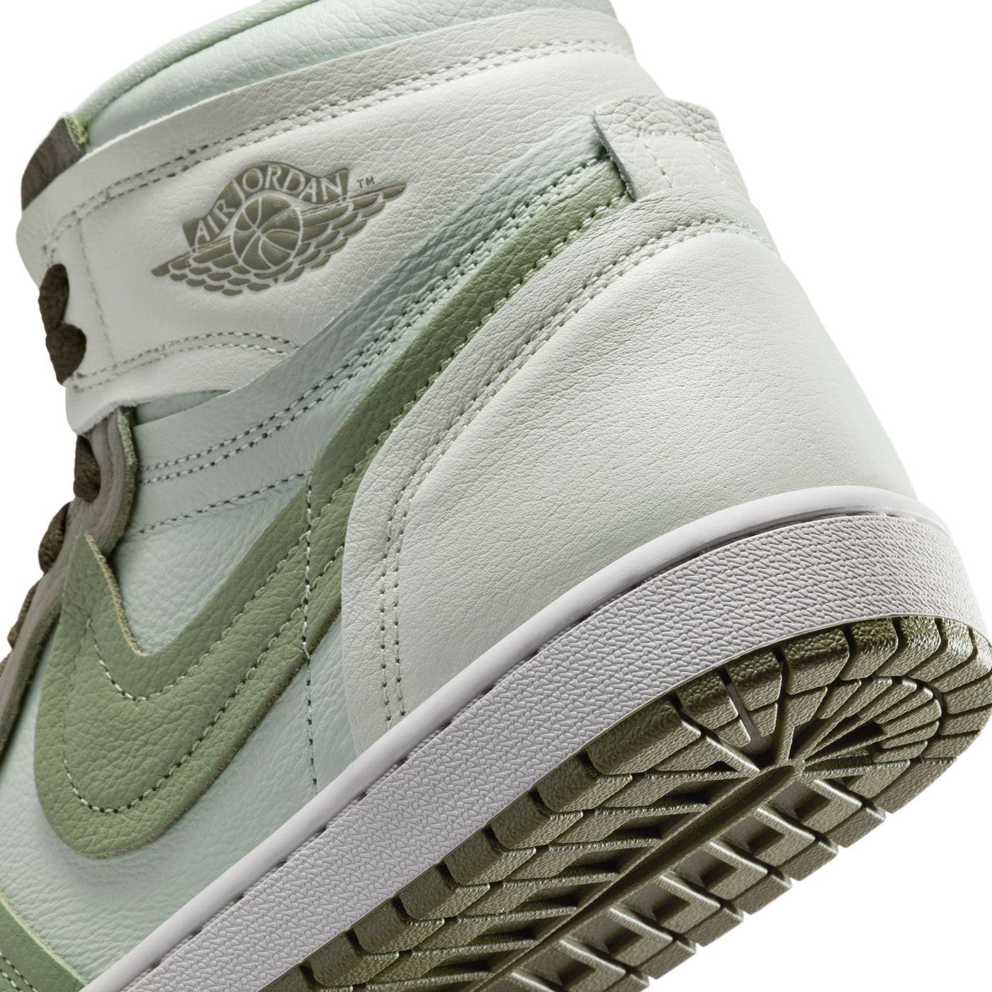 Air Jordan 1 High Method of Make Medium Olive/Oil Green-Sea Glass-Sea Foam FB9891-201