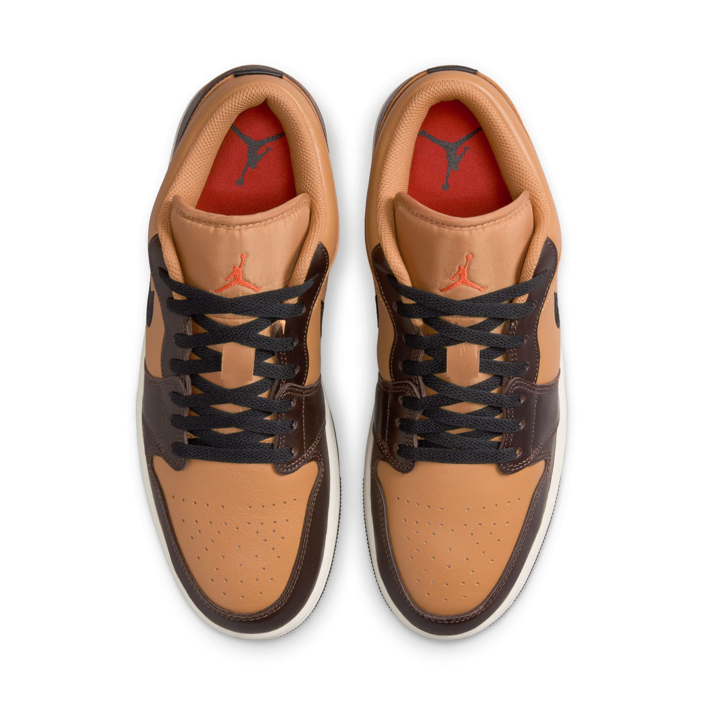 Air Jordan 1 Low SE Flax black baroque Brown vintage Coral HQ3603 201 Shoe Gallery Inc