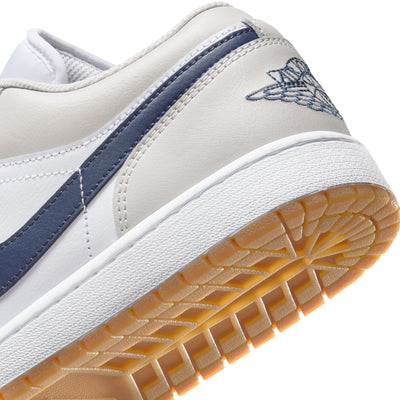 Air Jordan 1 Low White/midnight Navy-neutral Grey 553558-146