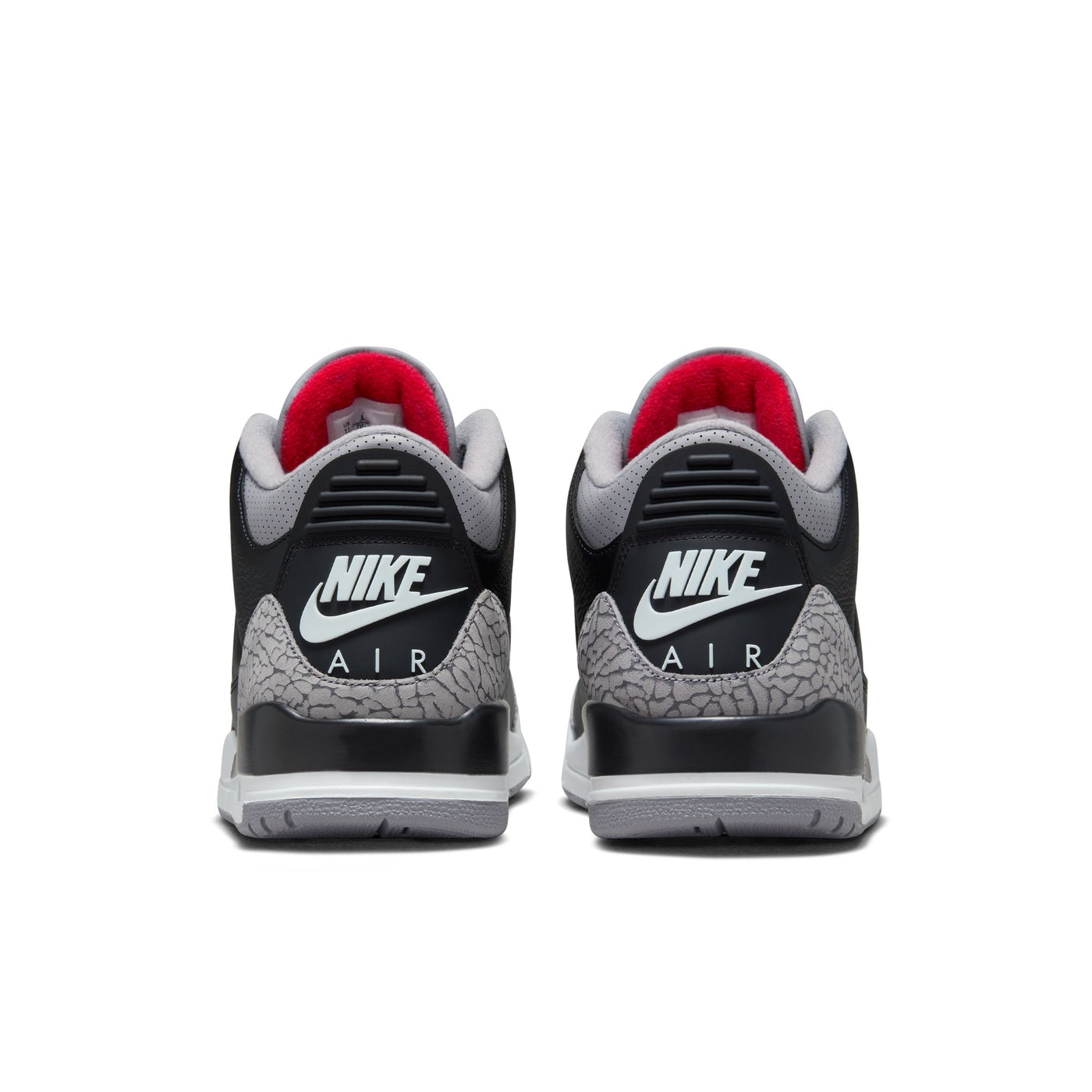 Air Jordan 3 Retro "Black Cement" BLACK/FIRE RED-CEMENT GREY-SUMMIT WHITE DN3707-010