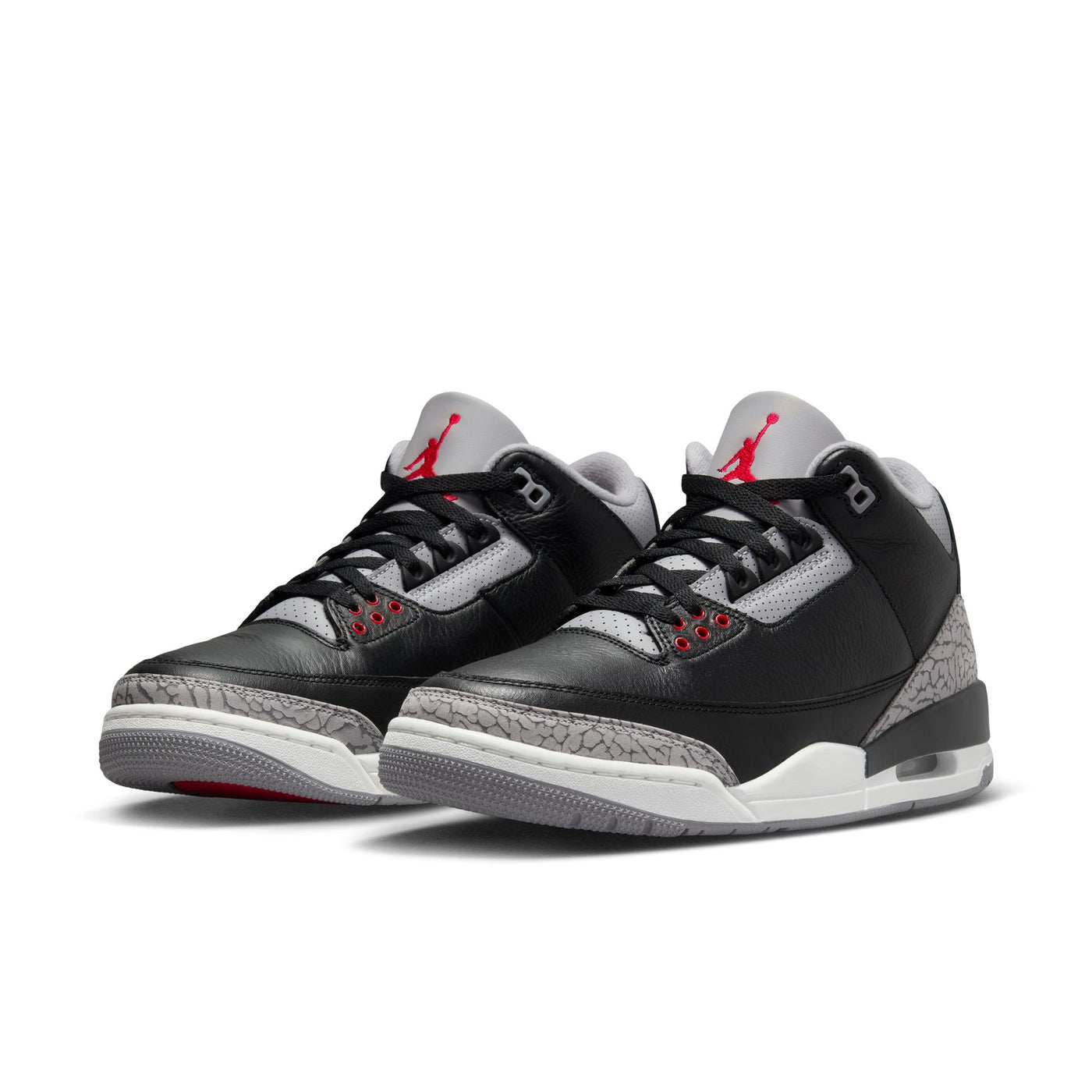 Air Jordan 3 Retro "Black Cement" BLACK/FIRE RED-CEMENT GREY-SUMMIT WHITE DN3707-010