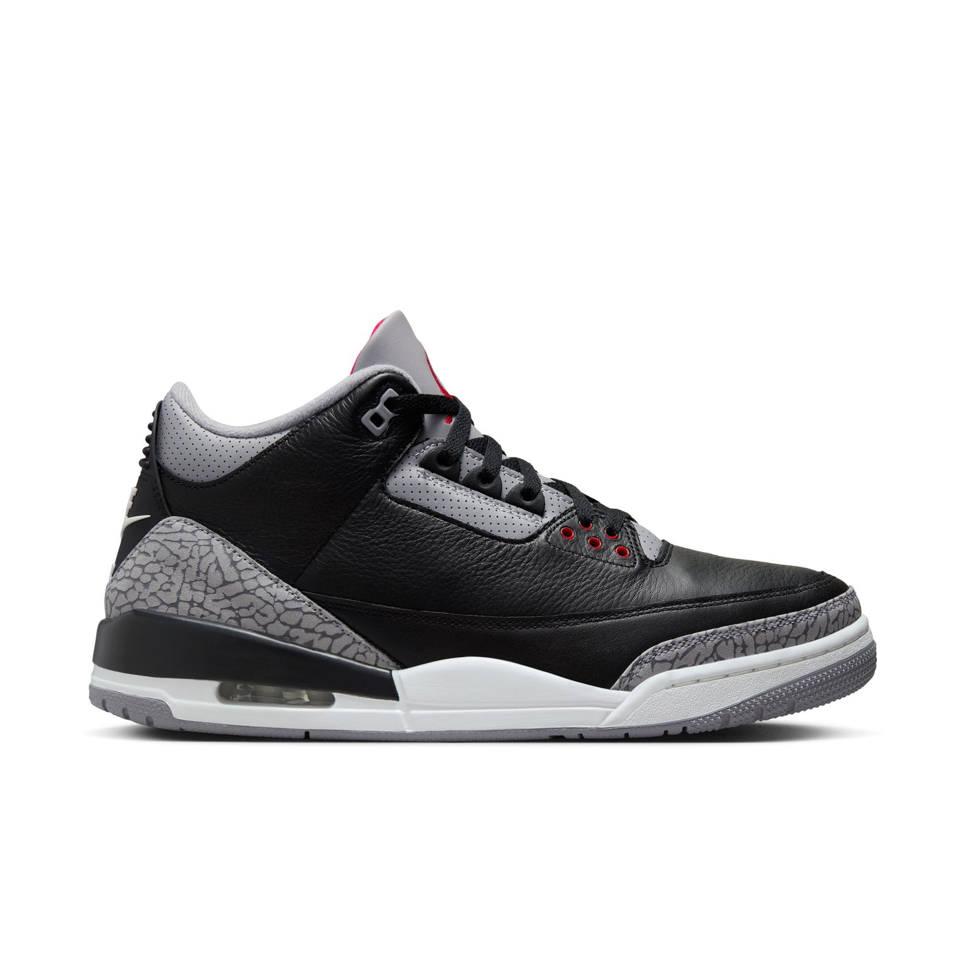 Air Jordan 3 Retro "Black Cement" BLACK/FIRE RED-CEMENT GREY-SUMMIT WHITE DN3707-010