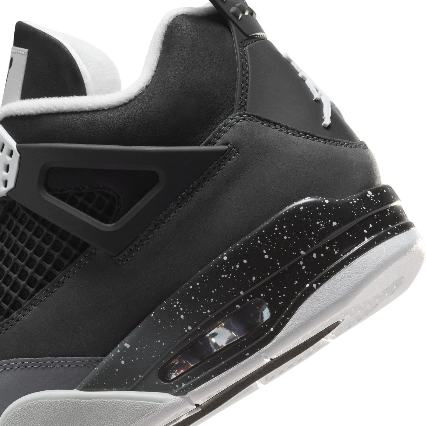 Air Jordan 4 Retro "Fear" BLACK/WHITE-ANTHRACITE-BLACK, FQ8138-002