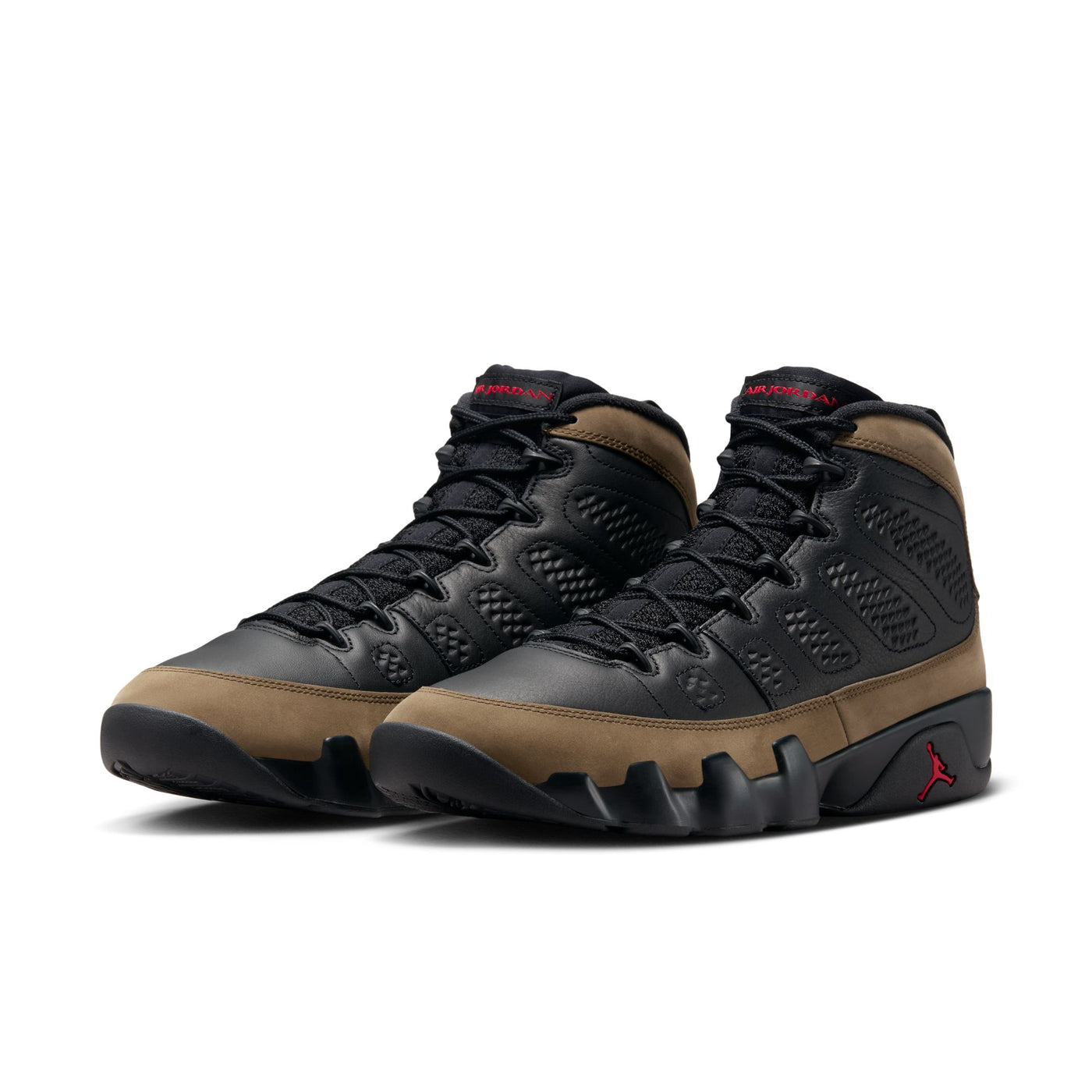 Air Jordan 9 Retro BLACK/TRUE RED-LIGHT OLIVE HV4794-030