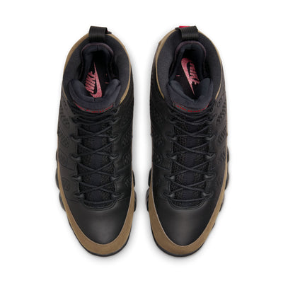 Air Jordan 9 Retro BLACK/TRUE RED-LIGHT OLIVE HV4794-030