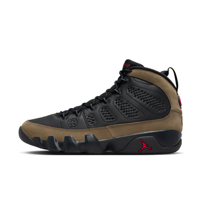 Air Jordan 9 Retro BLACK/TRUE RED-LIGHT OLIVE HV4794-030