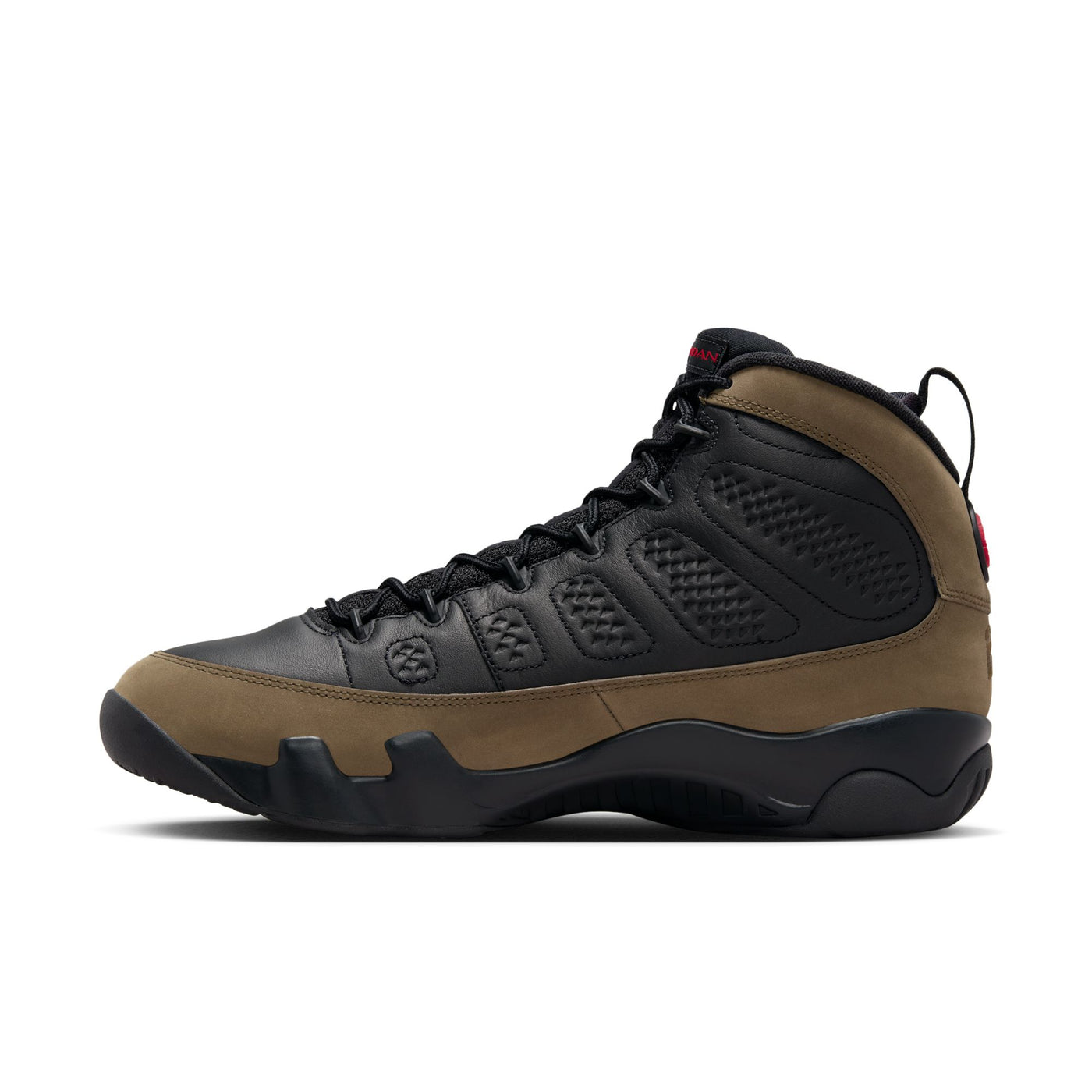 Air Jordan 9 Retro BLACK/TRUE RED-LIGHT OLIVE HV4794-030