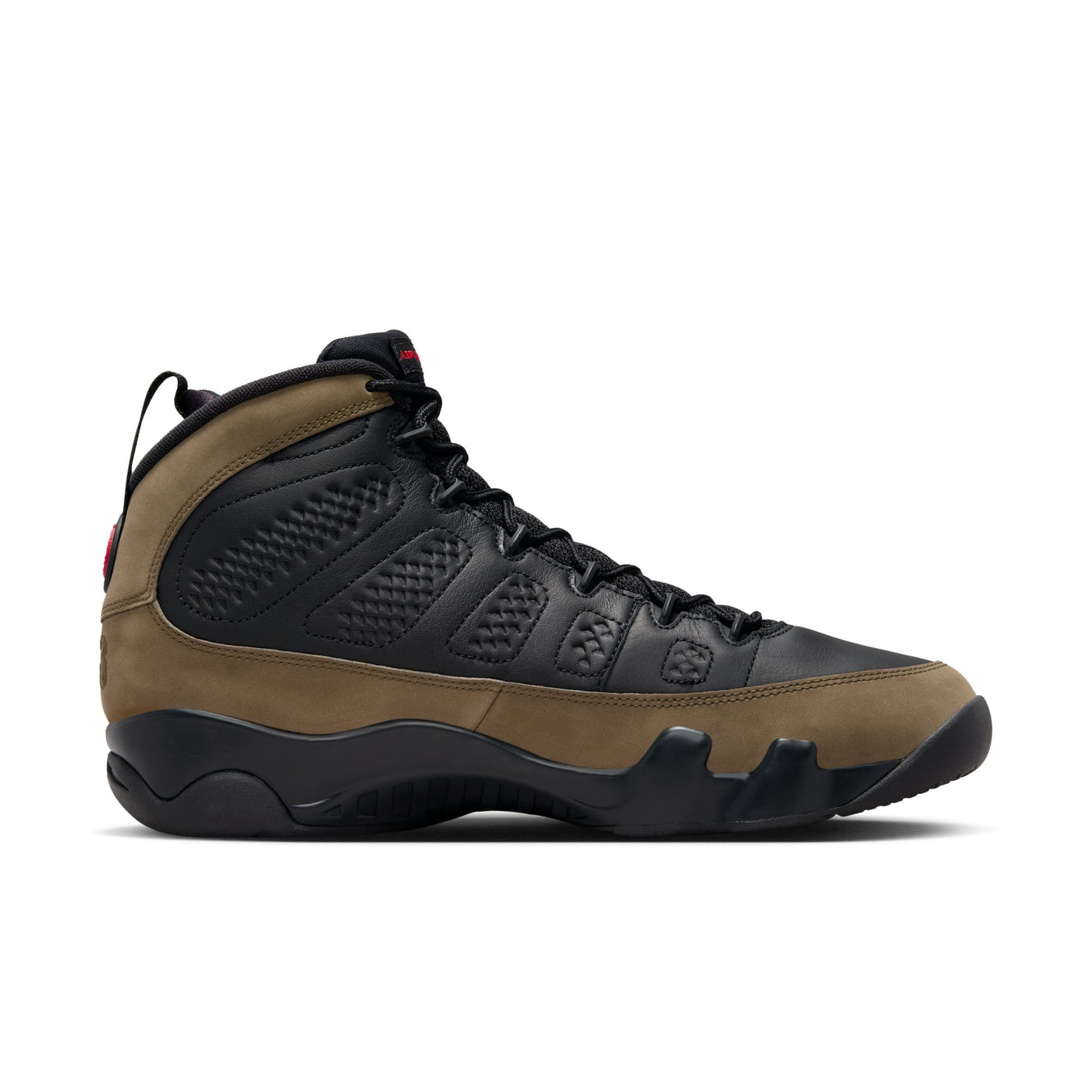 Air Jordan 9 Retro BLACK/TRUE RED-LIGHT OLIVE HV4794-030