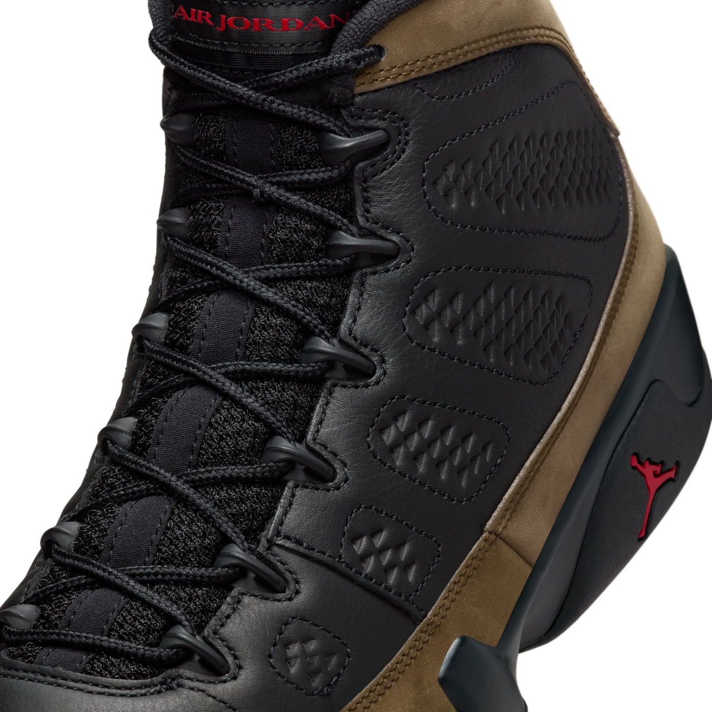 Air Jordan 9 Retro BLACK/TRUE RED-LIGHT OLIVE HV4794-030