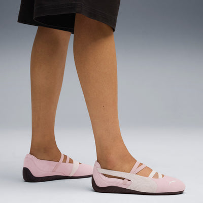Puma Speedcat Ballet Suede Women's Shoes Whisp Of Pink-PUMA White-Warm White 40128701