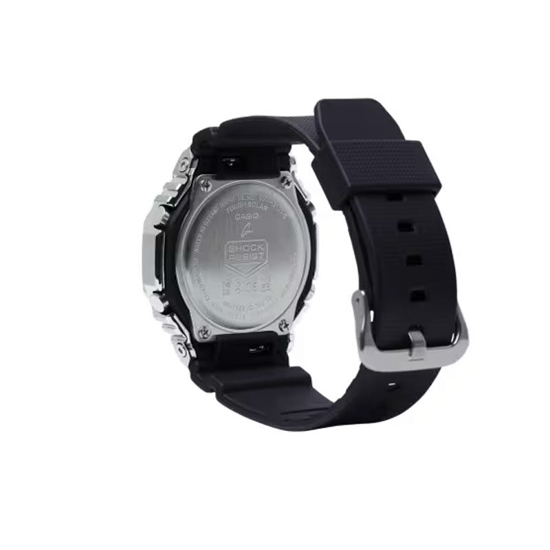 CASIO G-SHOCK ANALOG-DIGITAL STAINLESS STEEL WATCH BLACK BAND GBM2100A-1A2