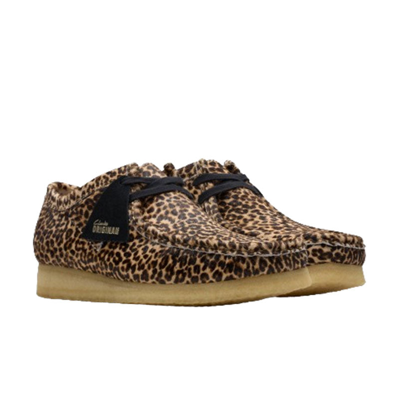 Clark Wallabee Leopard Print 79166