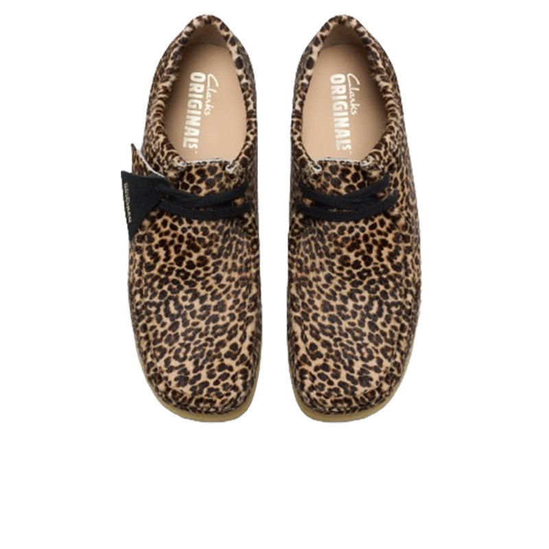 Clark Wallabee Leopard Print 79166 Shoe Gallery Inc