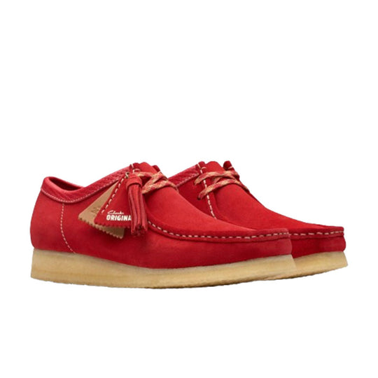 Clarks レッド ワラビ Clarks Originals クラークス ワラビー ブーツ レッド コンビ