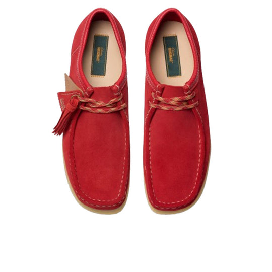 t*0様 ✨レア✨Clarks WALLABEE Red Men's Wallabee™ Red Suede Shoes | Clarks