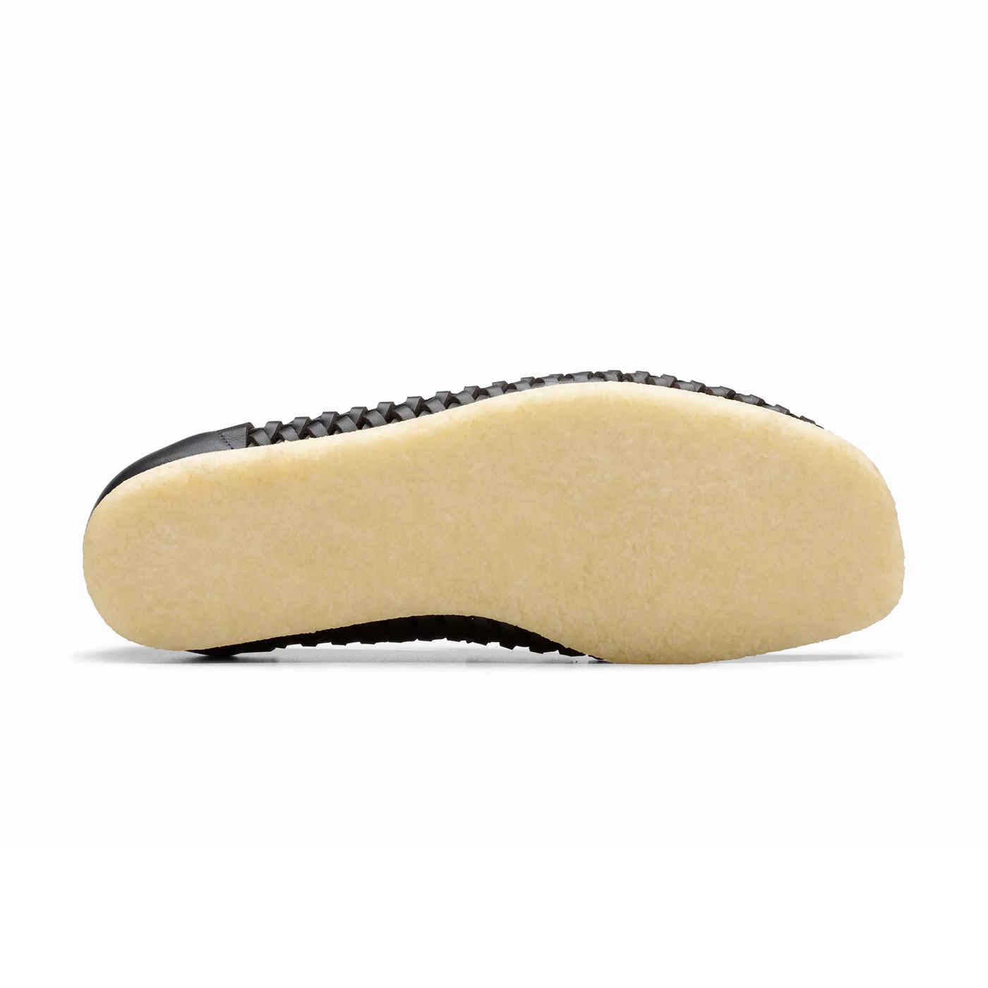 CLARKS Wallabee Penny Weave Black Leather 26180229