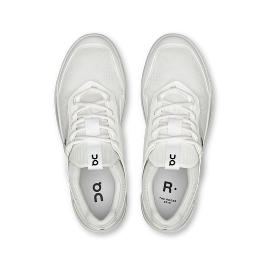 スニーカー On 3MD11470462 Sneakers modello The Roger Spin in tessuto ON CLOUD THE ROGER Spin Mens White | Black 3MD11470462
