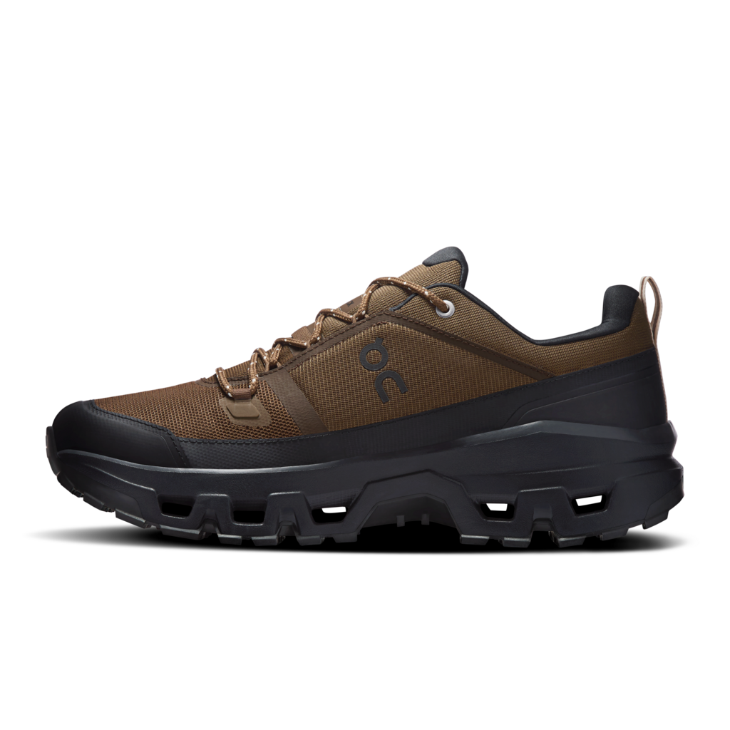 ON Cloudrock Low WP 1 Men Earth | Black 3MF10254228