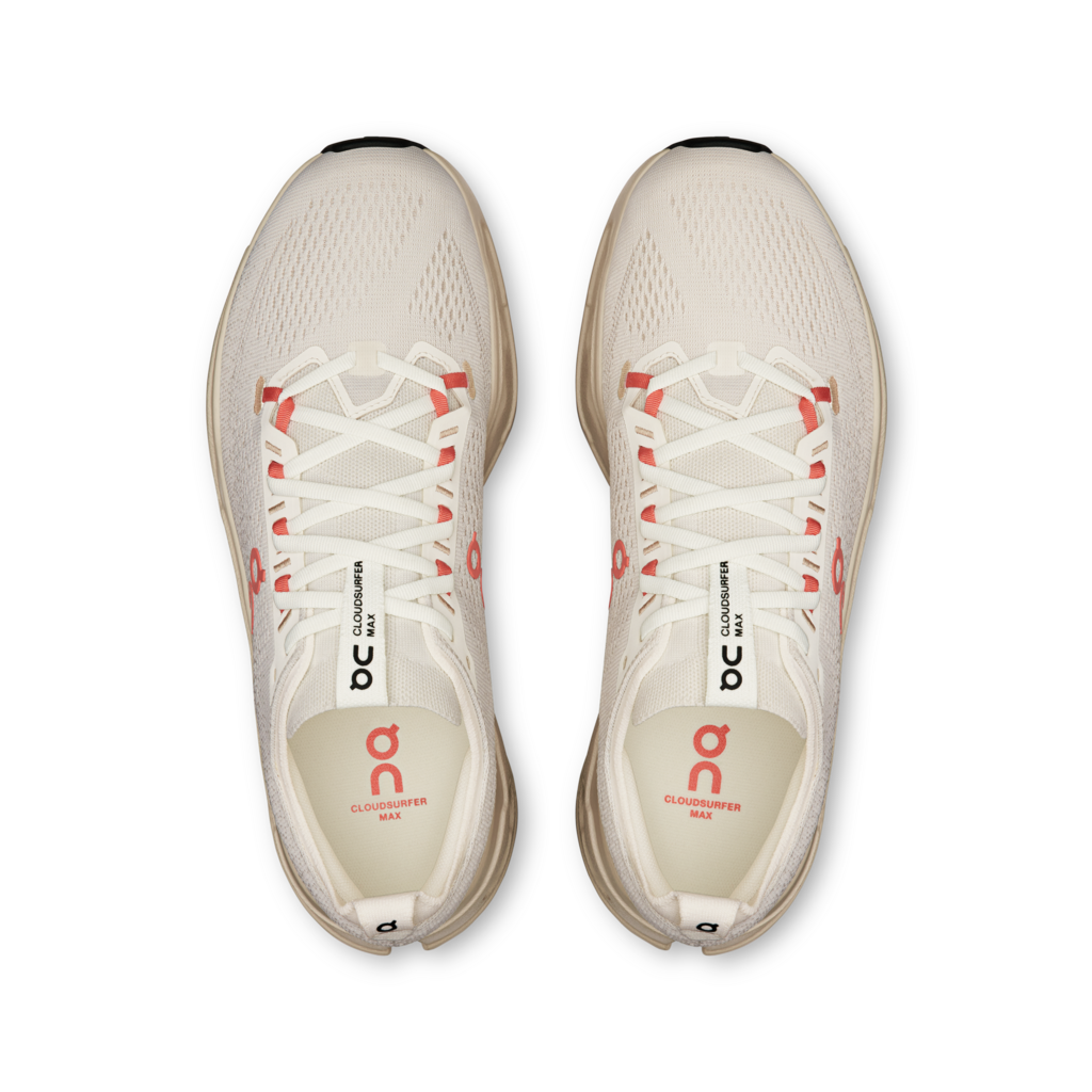 On Cloudsurfer Max Mens Ivory | Salmon 3MF30433297