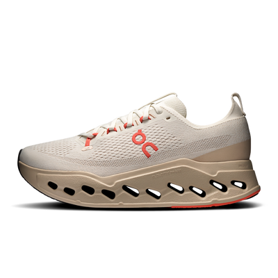 On Cloudsurfer Max Mens Ivory | Salmon 3MF30433297