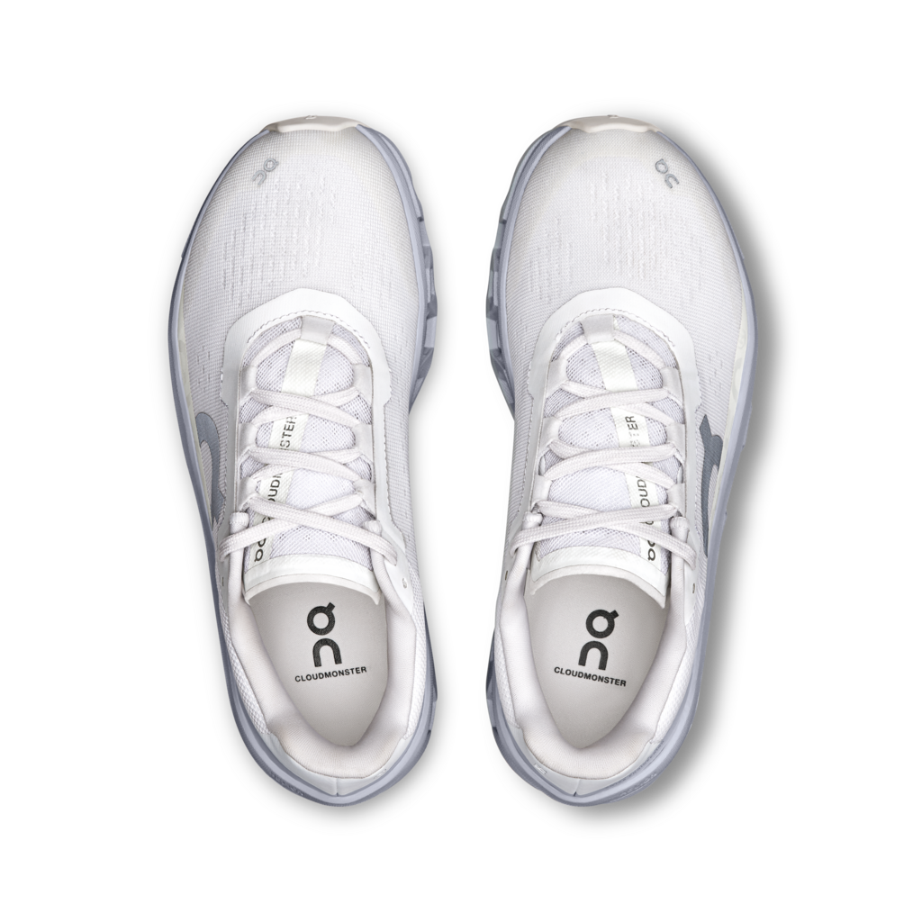 ON Cloudmonster Women  White | Glacier 61.97649