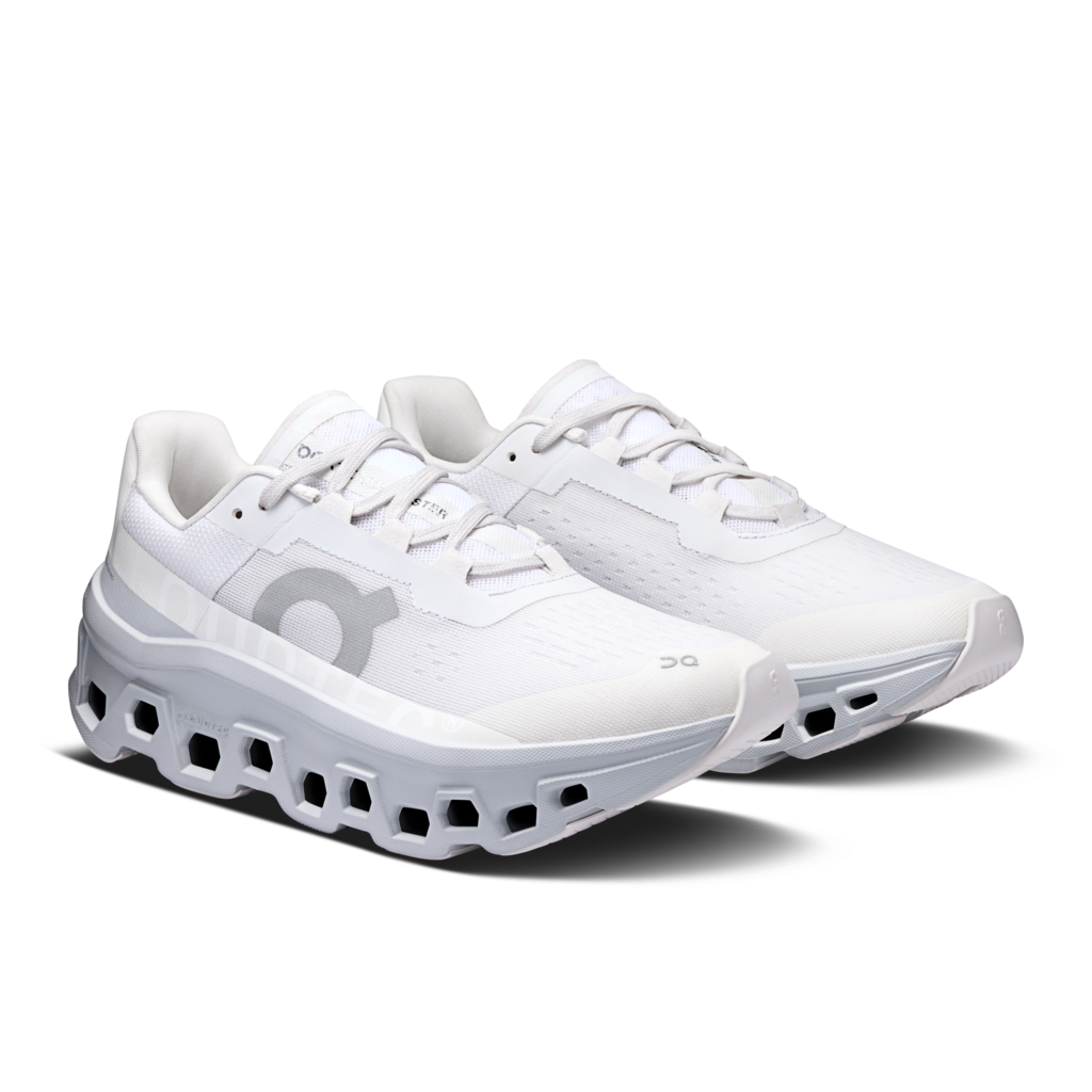 ON Cloudmonster Women  White | Glacier 61.97649