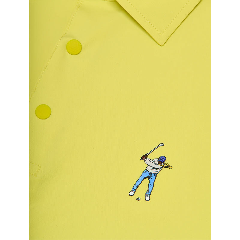 EASTSIDE GOLD EASTSIDE GOLF MEN'S SNAP PLACKET POLO LIMEADE EGMS2009