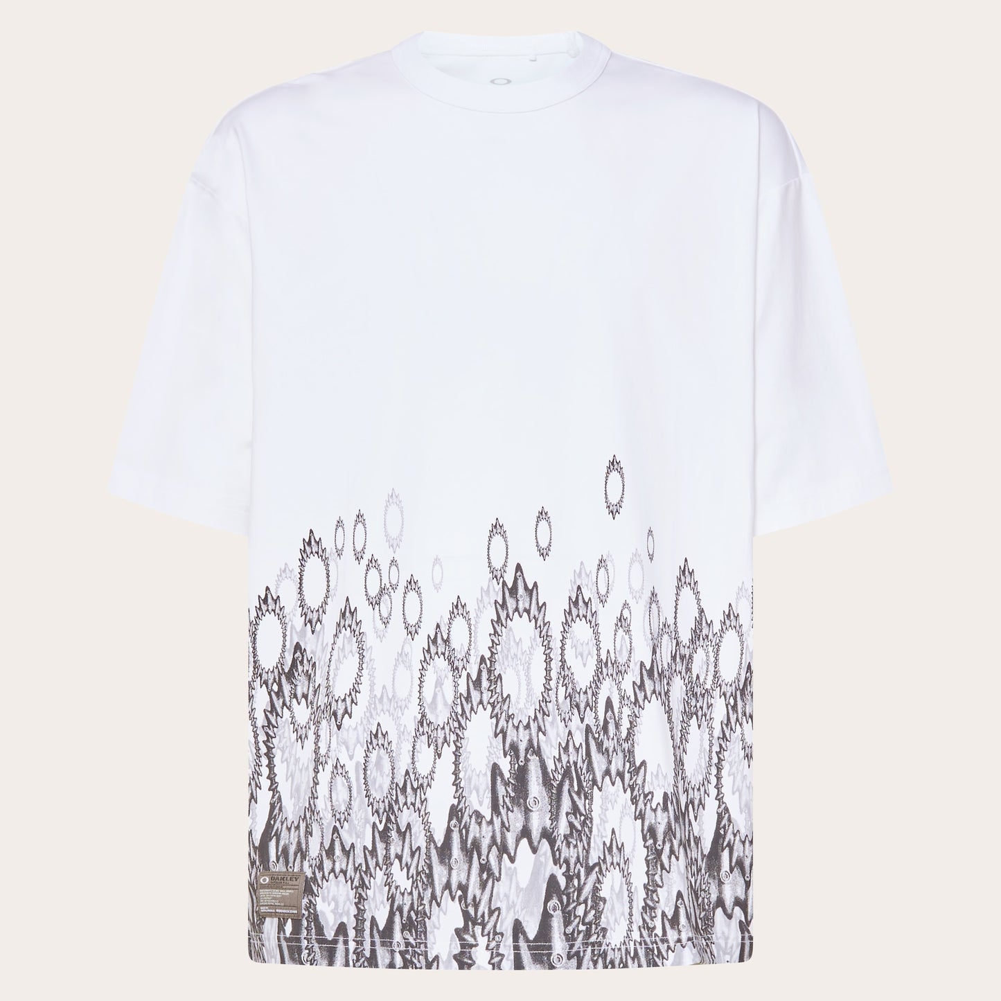 OAKLEY FGL OVERSPRAY TEE 6.0 WHITE PRINT F0A408800